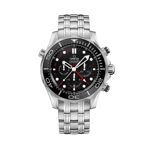 Seamaster Diver 300m Co‑Axial Chronometer GMT Chronograph 44 mm - Front