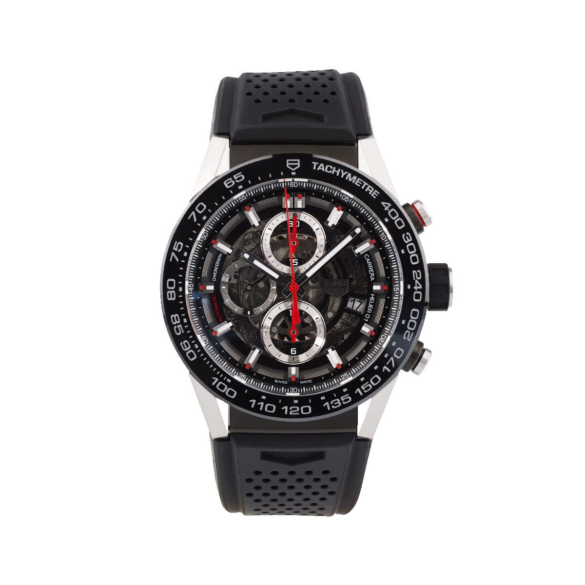 Certified Pre-owned Carrera Chronograph 45 mm - Front