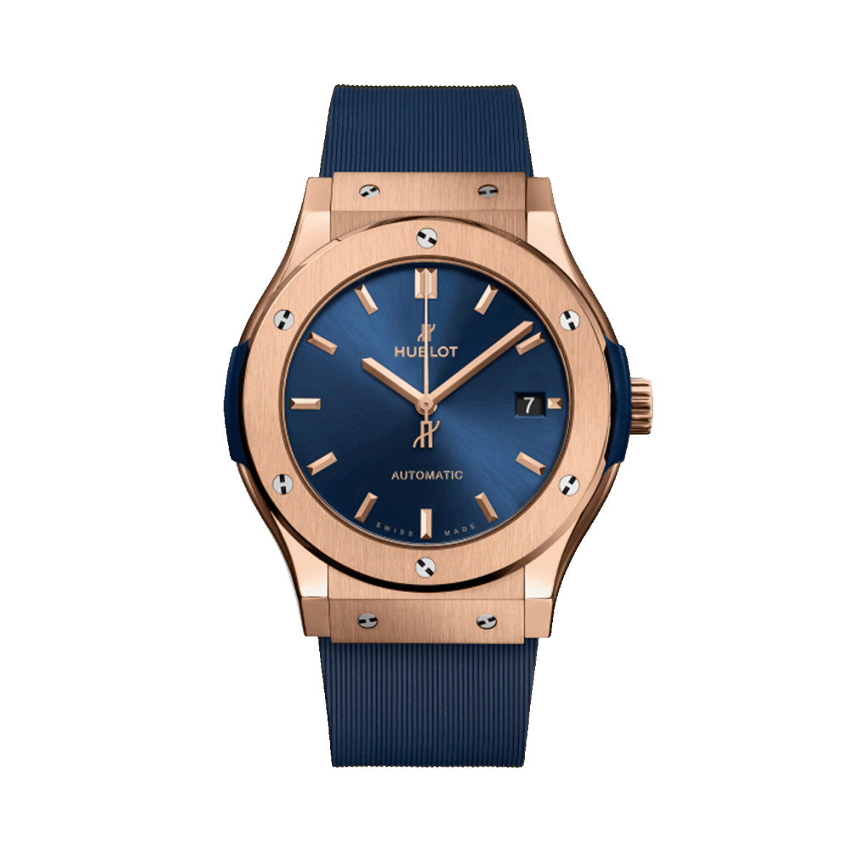 Classic Fusion King Gold Blue 42 mm - Front