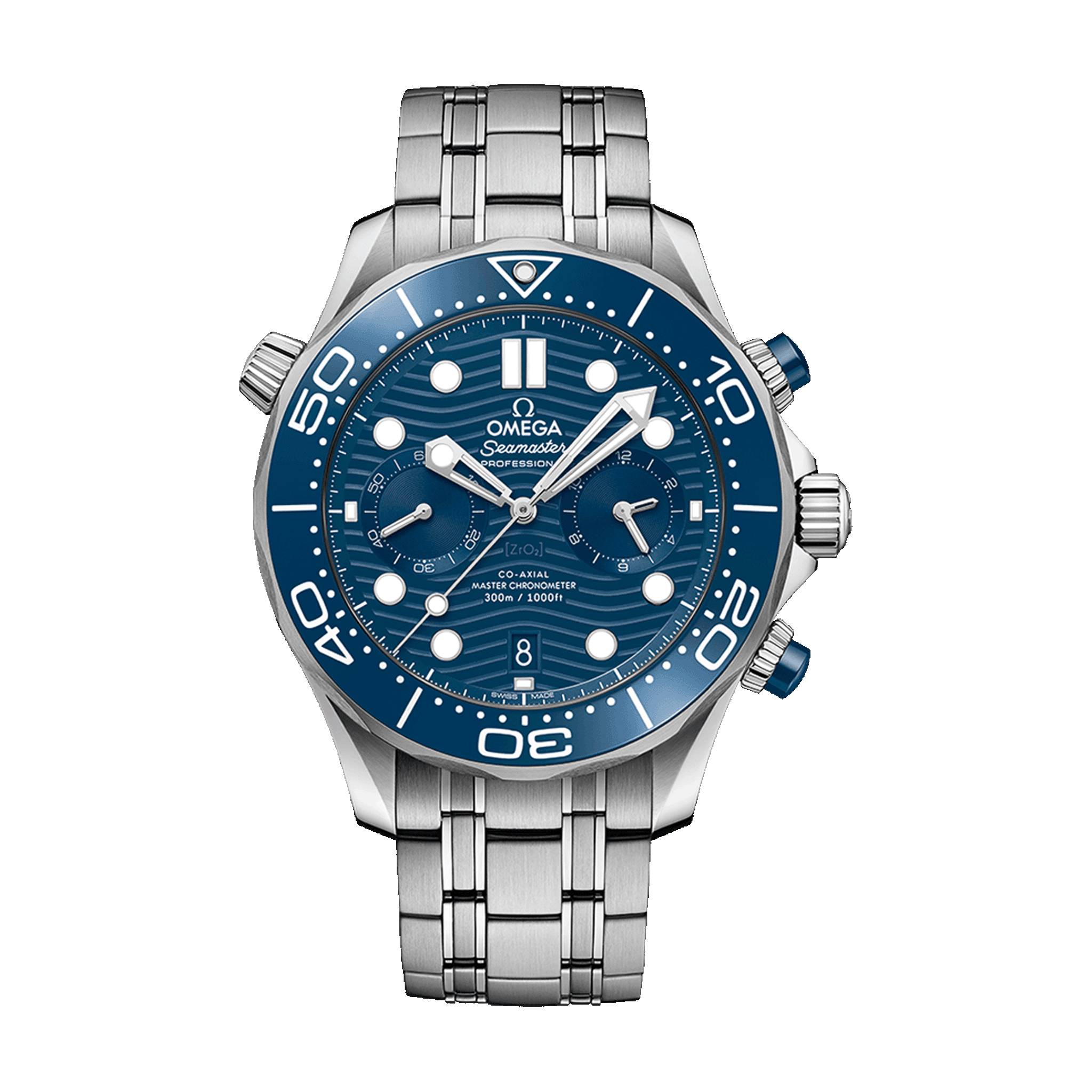 Seamaster Diver Chronograph 300m Co‑Axial Master Chronometer 44 mm - Front